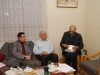 به همراه دکتر باستانی پاریزی و مهندس حمید باستانی پاریزی در منزل استاد