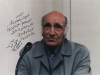 عکسی که دکتر باستانی به یادگار برایم نوشتند و امضاء کردند