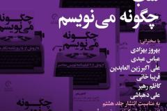 شب چگونه می نیوسم