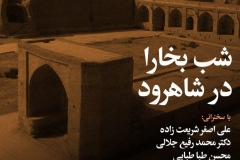 شب بخارا در شاهرود