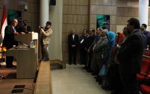 شرکت کنندگان در مراسم دکتر فراگنر