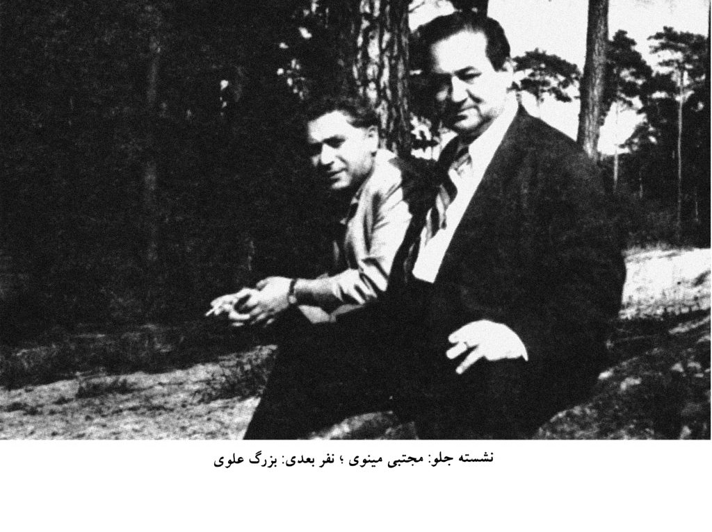 مجتبی مینوی و بزرگ علوی